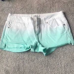 Ombré shorts